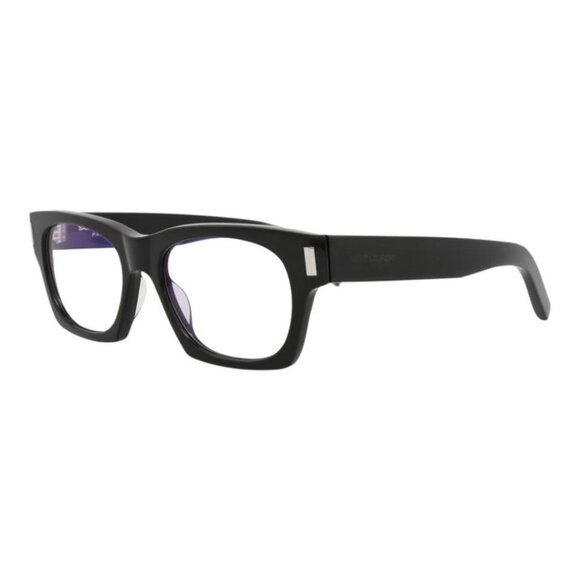 Saint Laurent Unisex Square/Rectangle Black Black Grey Fashion Designer Eyewear - Picture 1 of 4
